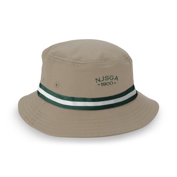 The Basking Ridge Bucket Signature Oxford Bucket Hat Imperial