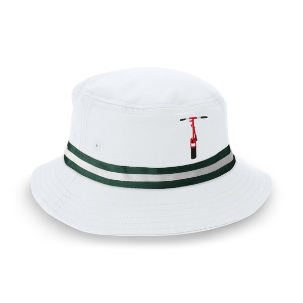 The Double Roll - Oxford Bucket Hat 