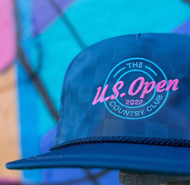 Imperial's 2022 U.S. Open hats and t-shirts